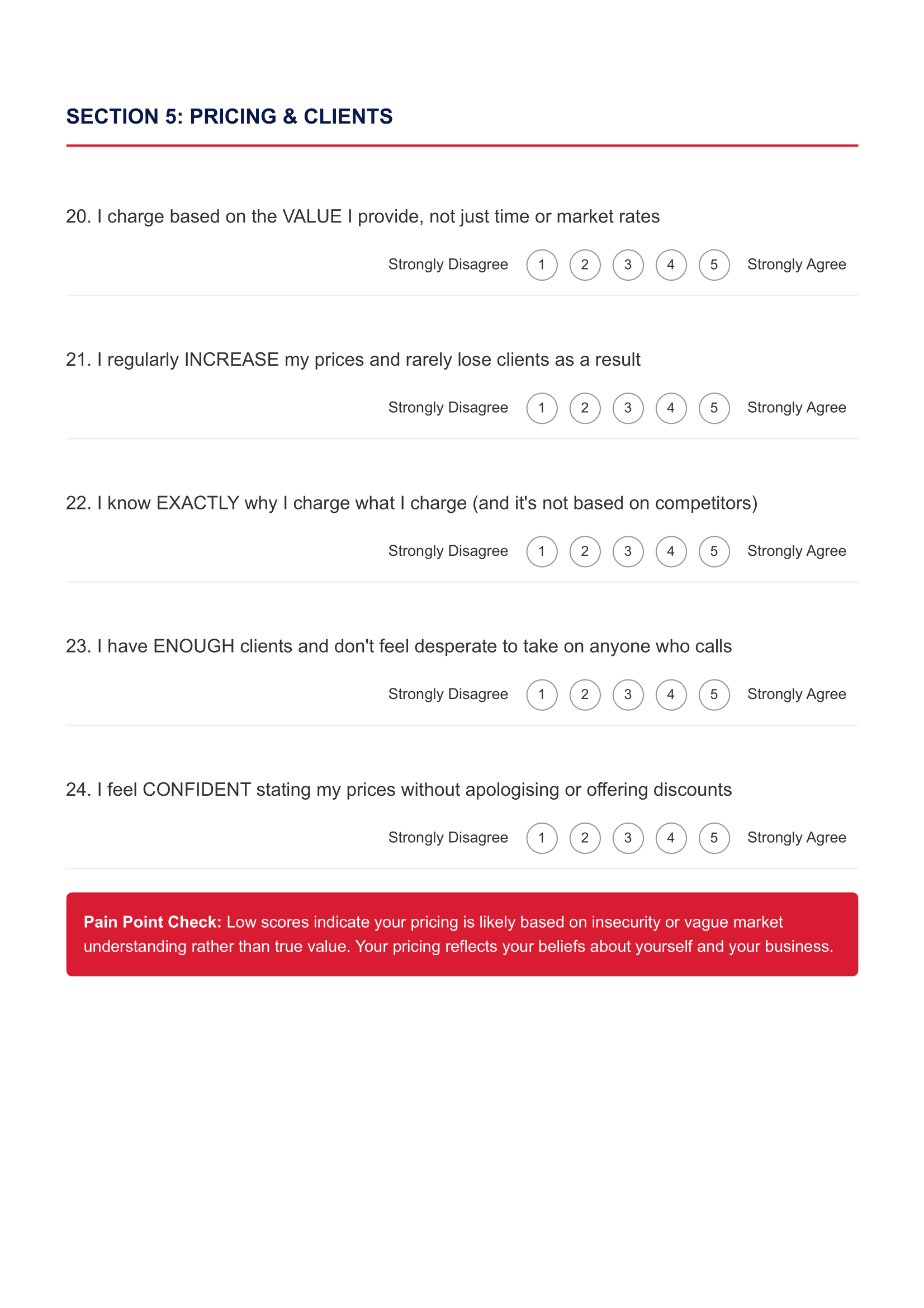 The Big Picture Checklist Better Business That Works 06